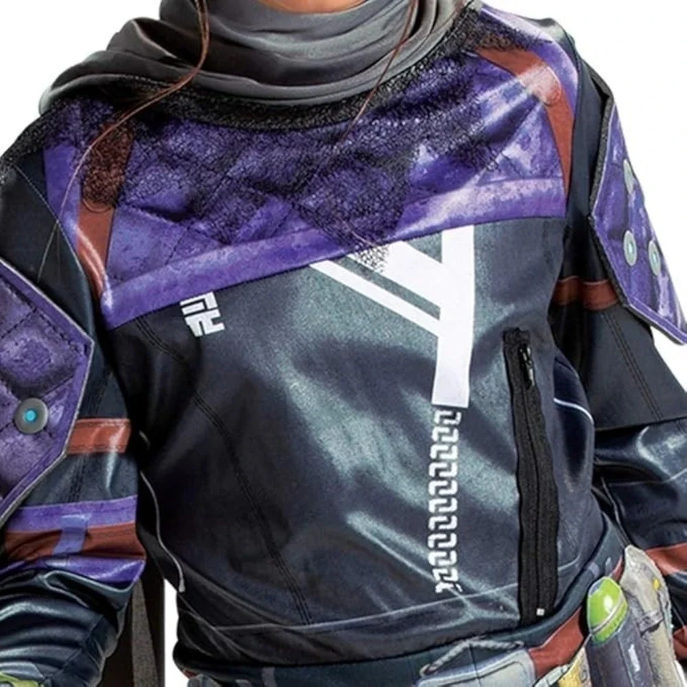 Apex Legends Wraith Deluxe Video Game Halloween Cosplay Costume‎ Size Large XL